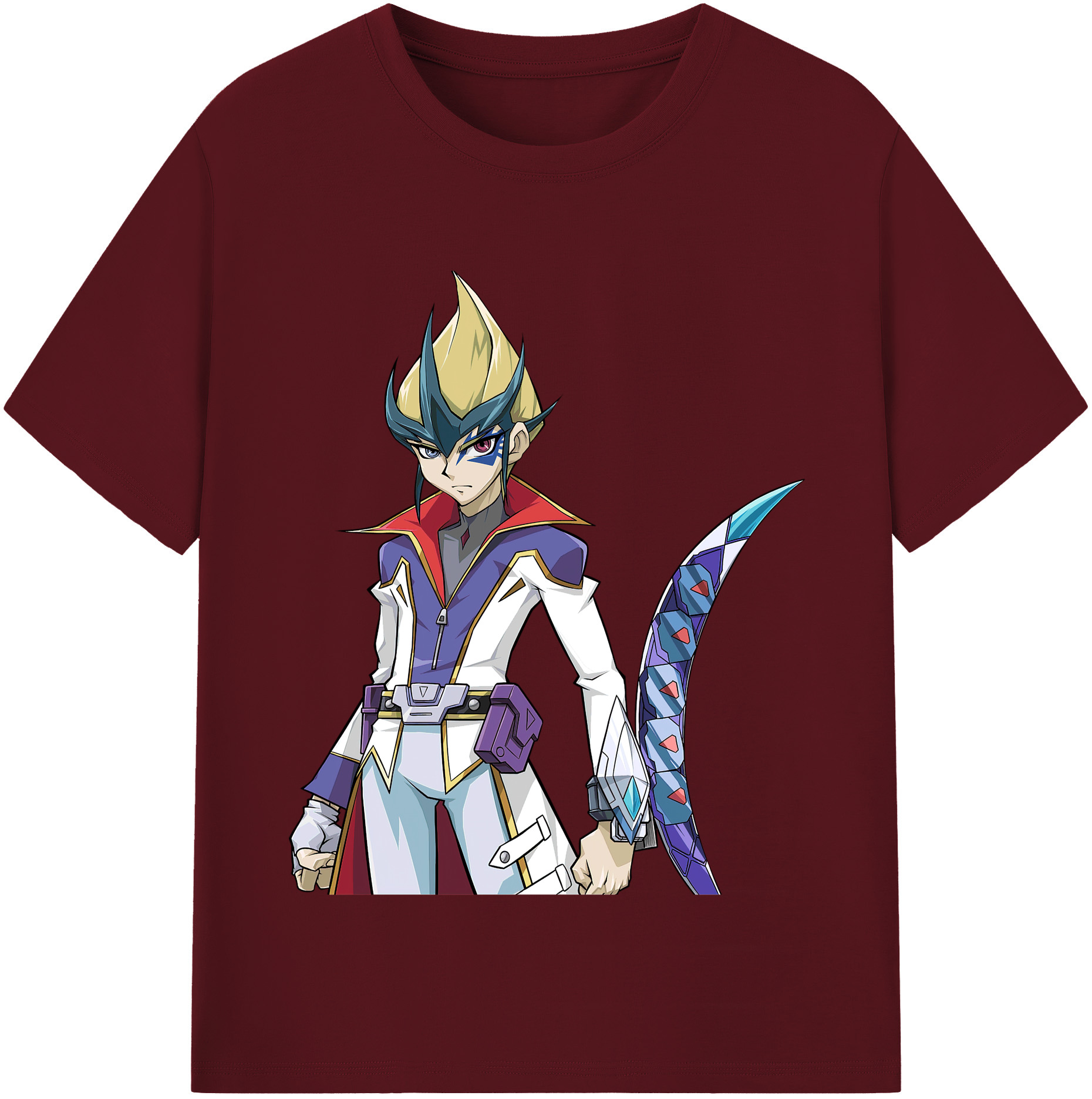 （画像用） 遊☆戯☆王 Yu-Gi-Oh! 綿100％半袖Tシャツ（フロントプリント）